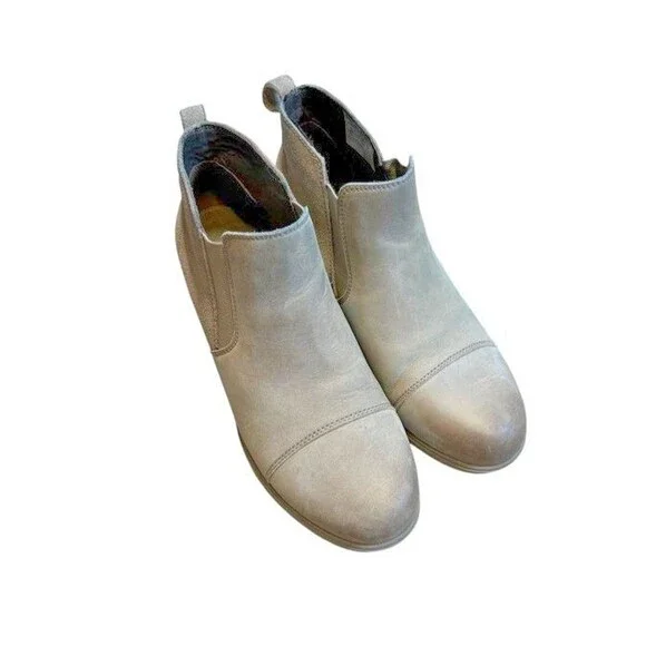 Sorel Womens Evie Tan Leather Chelsea Ankle Boots Slip On Size US 9.5 - EU 40.5 - Picture 2 of 11